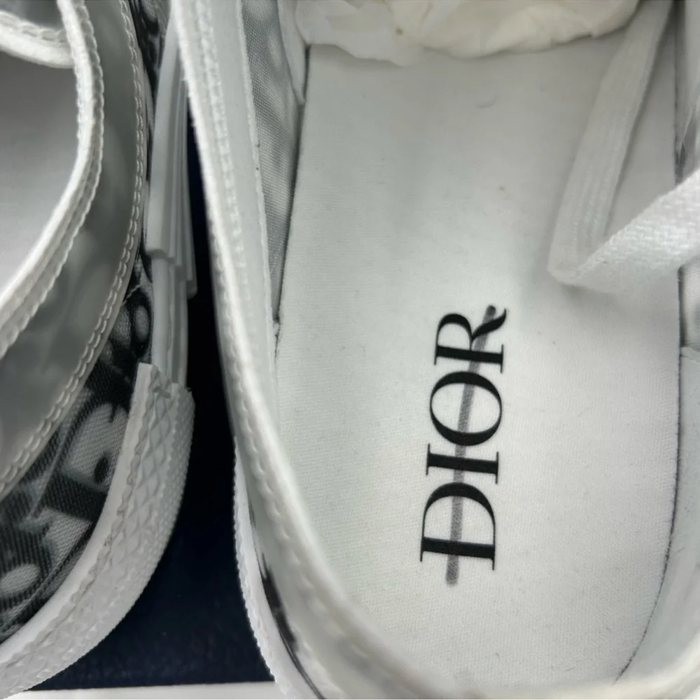 Men’s Dior B – 23 oblique low top sneakers size 45 made in Italy PRISTINE